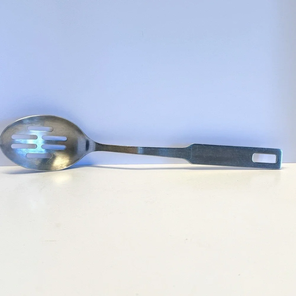 Ekco Slotted Slotted Spoon Stainless Steel Retro Inox Utensil Best Results‎
